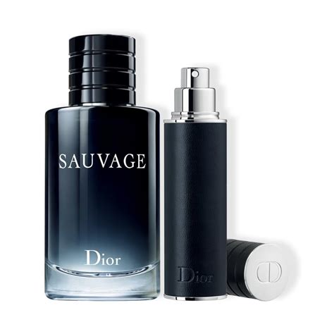 dior sauvage travel spray refill|dior sauvage cologne travel size.